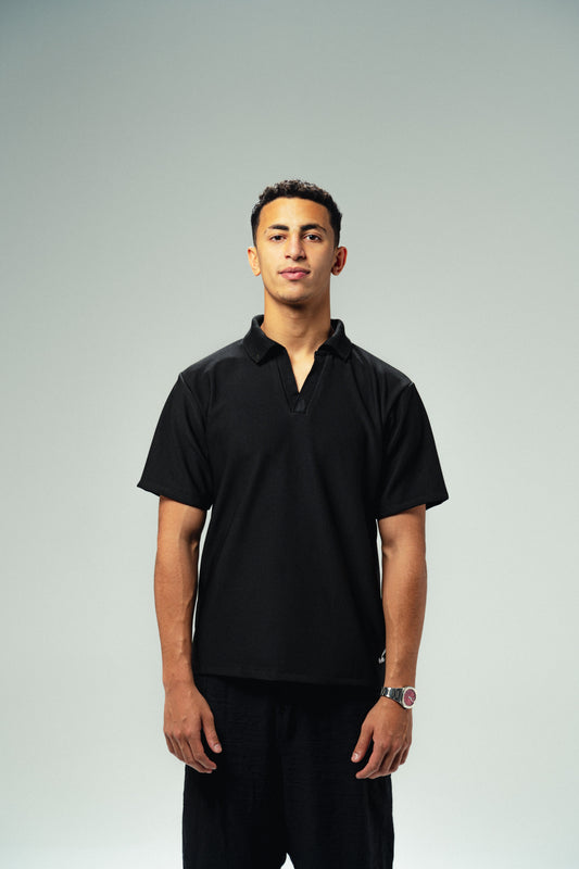 Midnight Black Richhood Polo